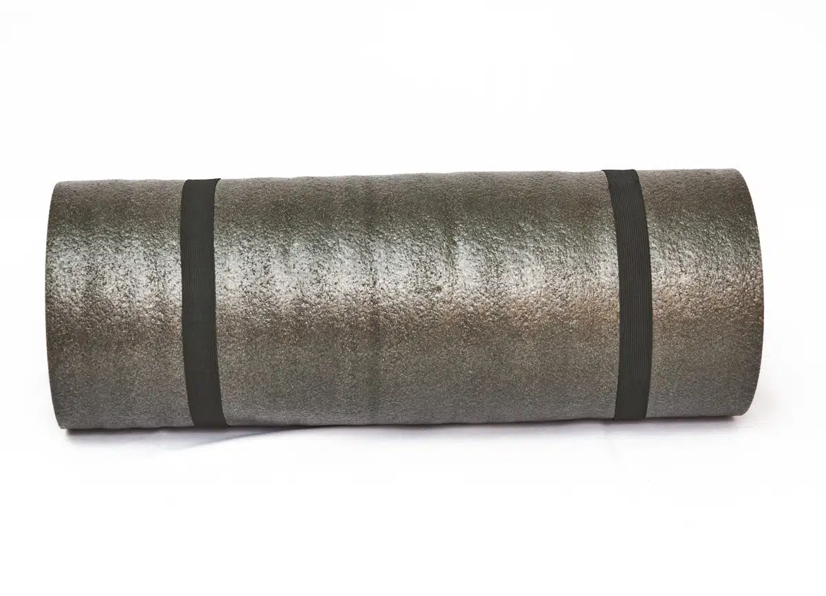 Килимок туристичний Army L0 з комплектом гумок фіксуючих (чорний 1800×550×10 мм) - 3