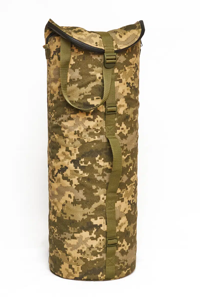 Килим спальний польовий ізоляційний Army L1 (1900×600×15 мм, Чорний або Olive Green) в чохлі Мультикам, Піксель - 3
