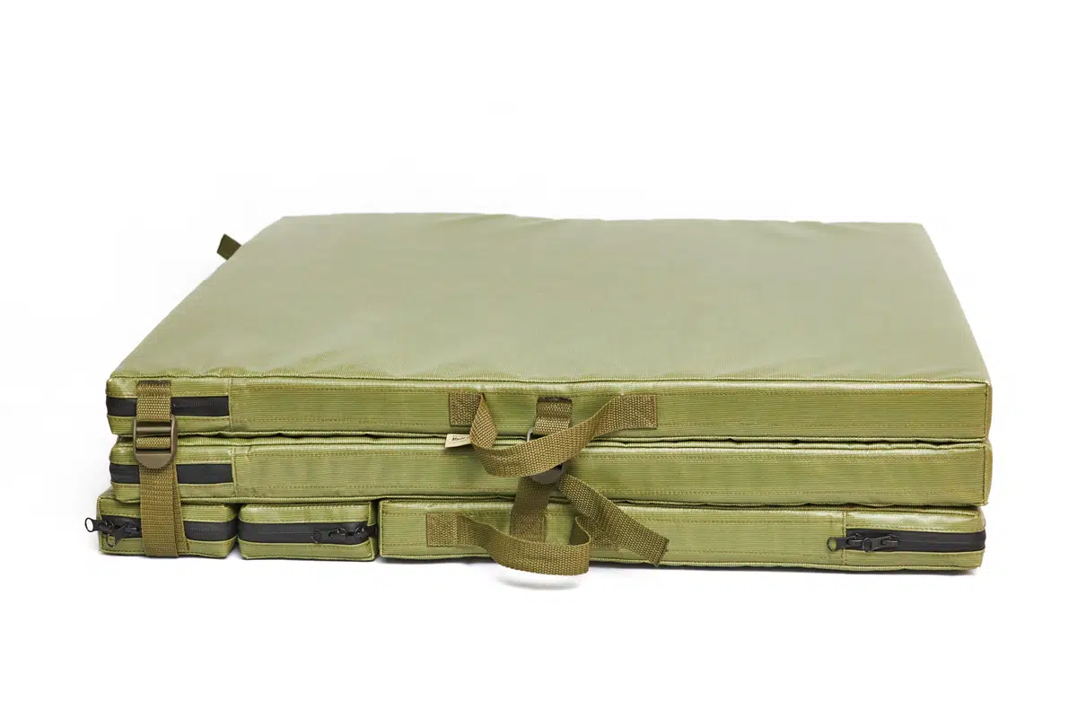 Матрац польовий розкладний Army (2000×600×50 мм, Зелений хакі, водонепроникний) - 5
